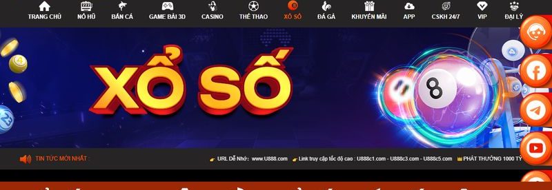 Xổ số U888